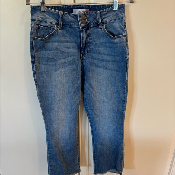 Cabi High Low crop Blue Women's Jeans 4 - Picture 1 of 6